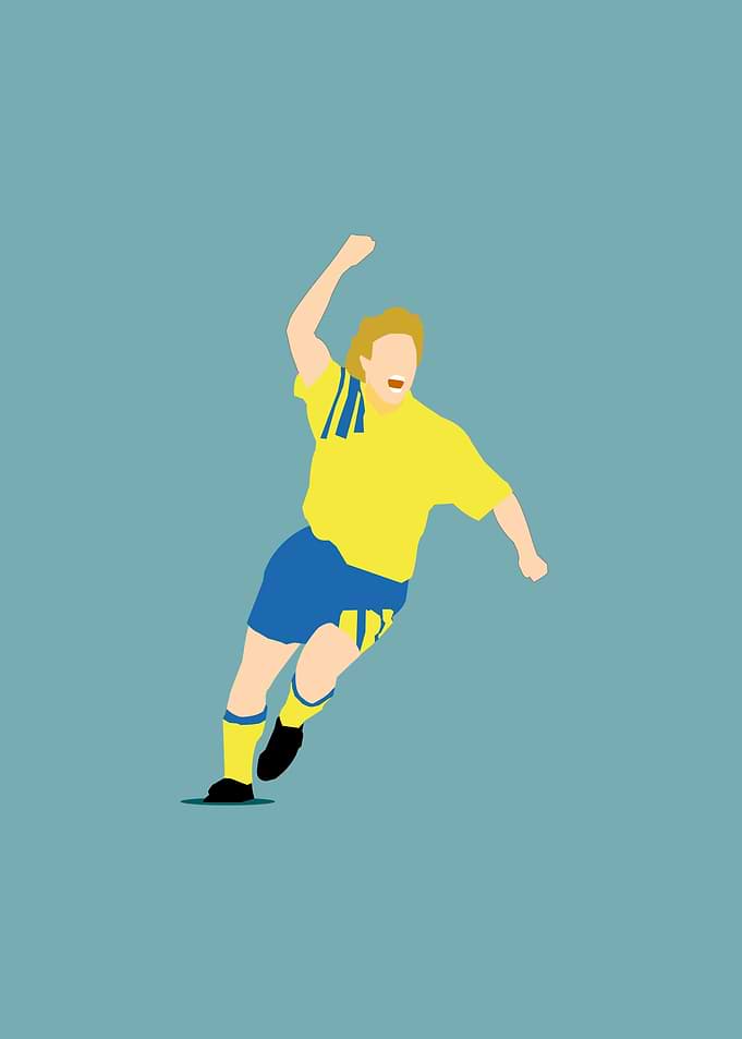 Swedish Legend Tomas Brolin