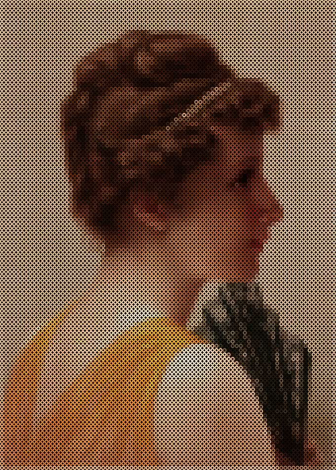 Profile of a woman