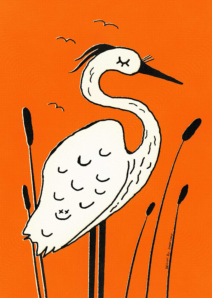 Silver Heron