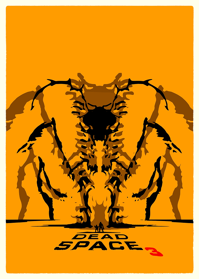 Dead Space 3 Minimalist Poster