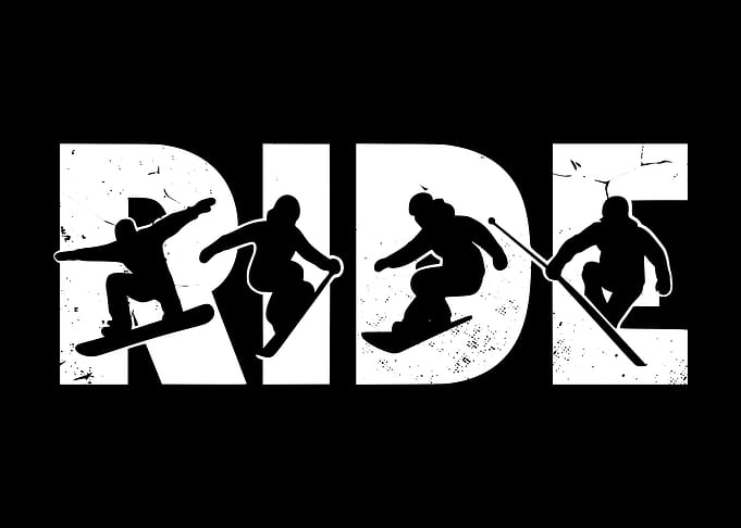snowboarding