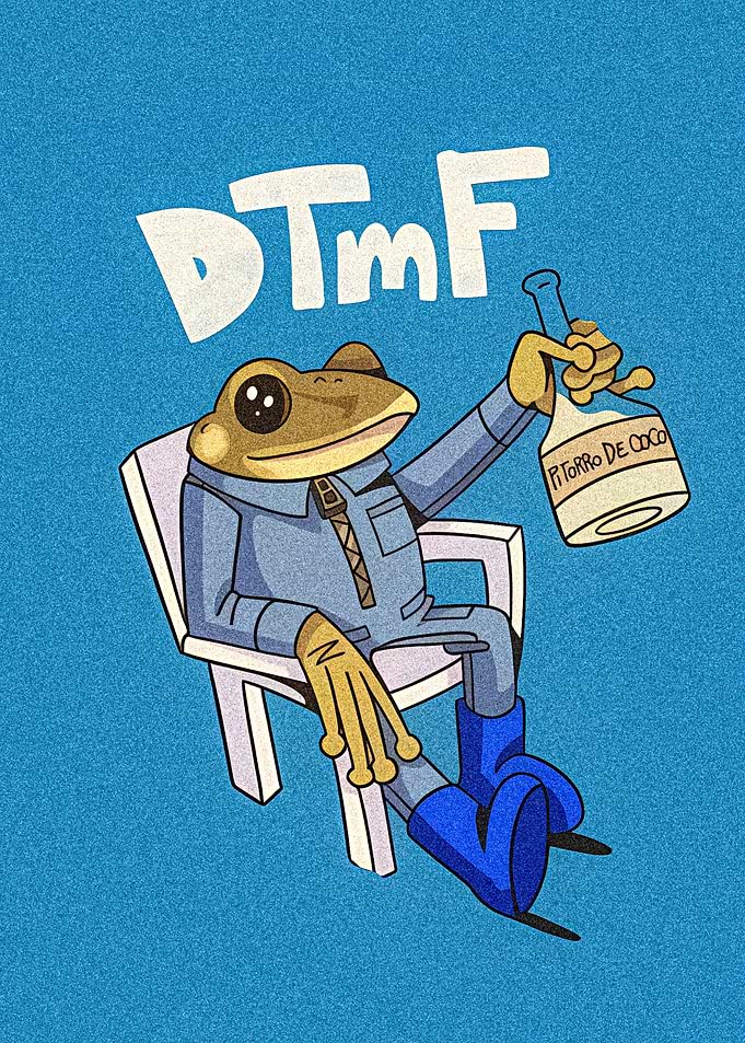 Frog in Chair with Pitorro