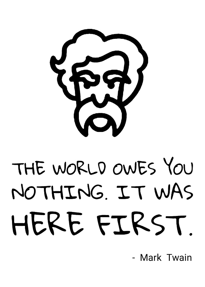 Mark Twain Quote - The World