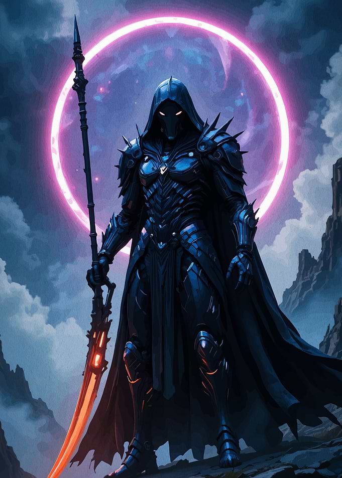 Dark Knight Glowing Weapon