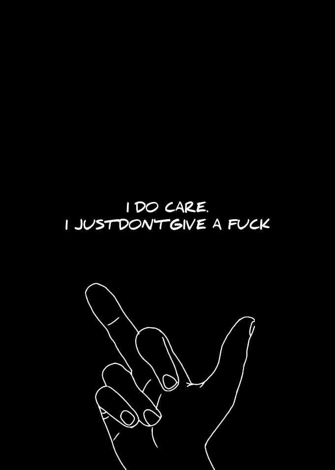 I Do Care, Middle Finger