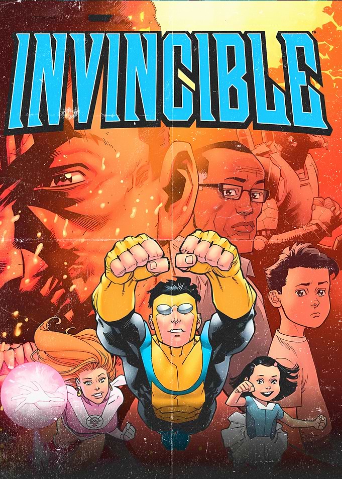Invincible Comic Book Cover Art
