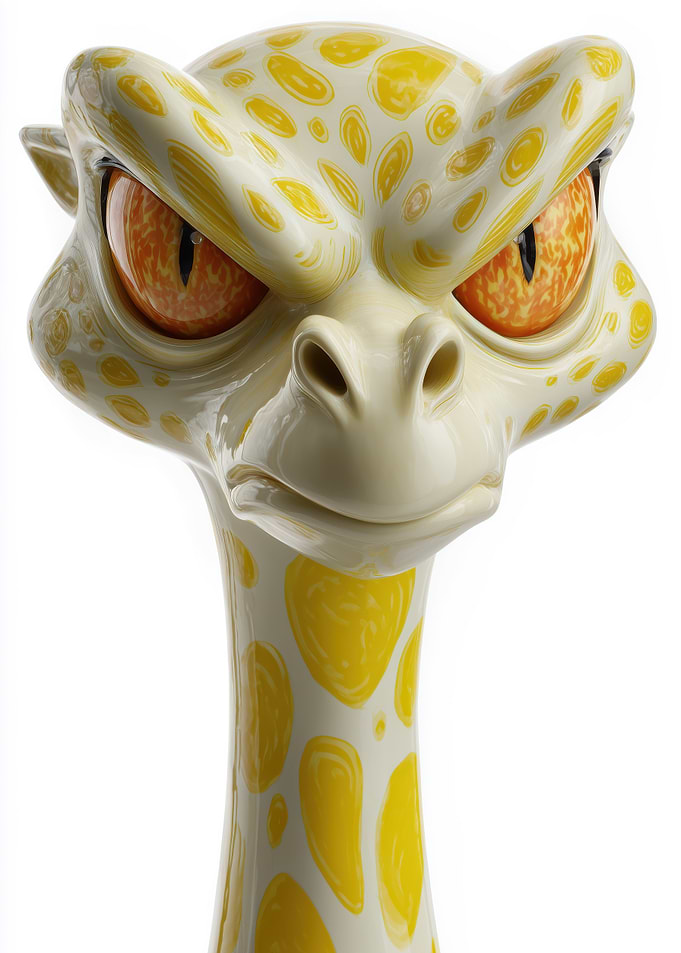 Angry Yellow Spotted Creature