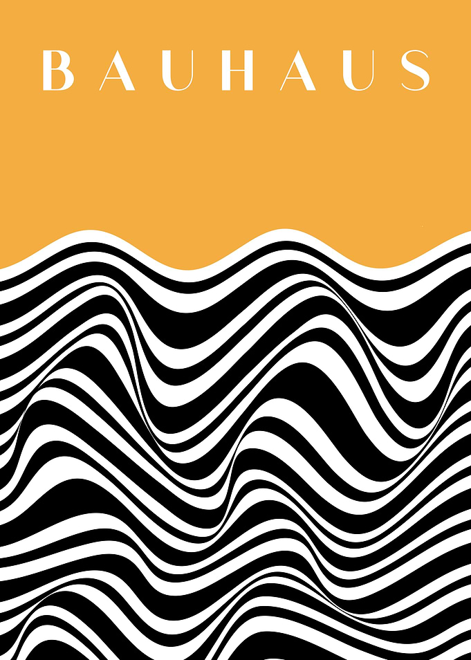 Bauhaus Abstract Art Print