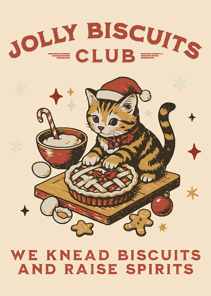 Jolly Biscuits Club Cat Baking