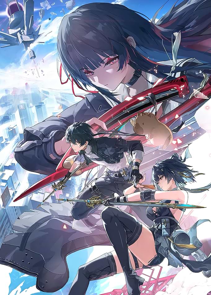 wuthering waves game poster