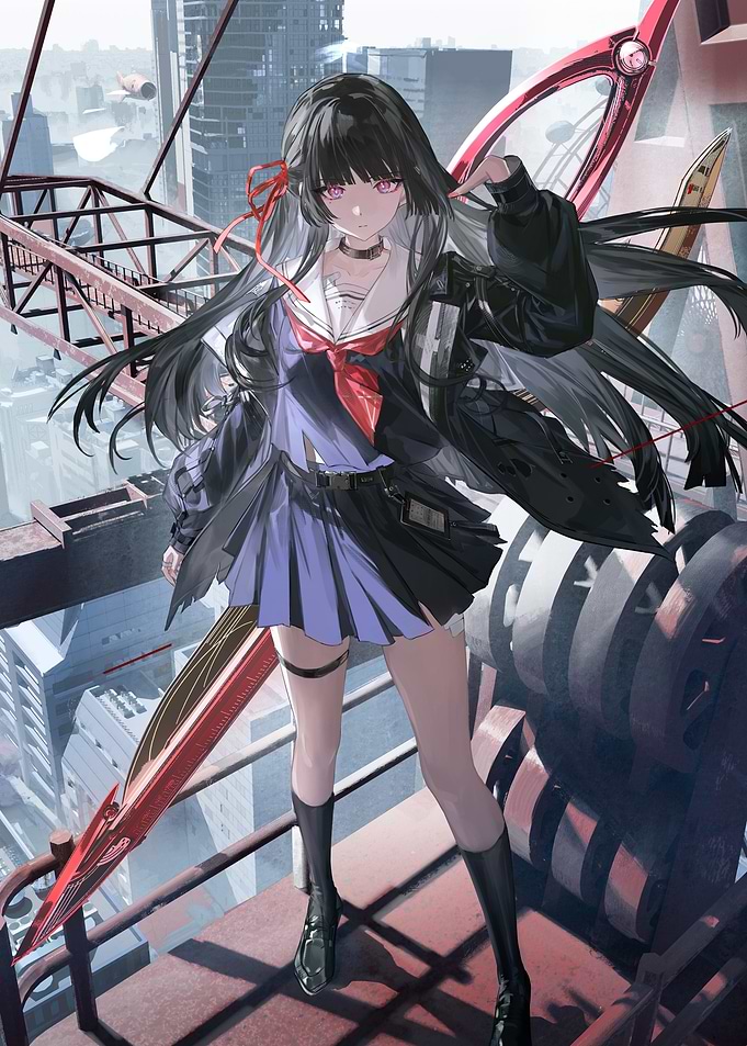 Girl with Sword