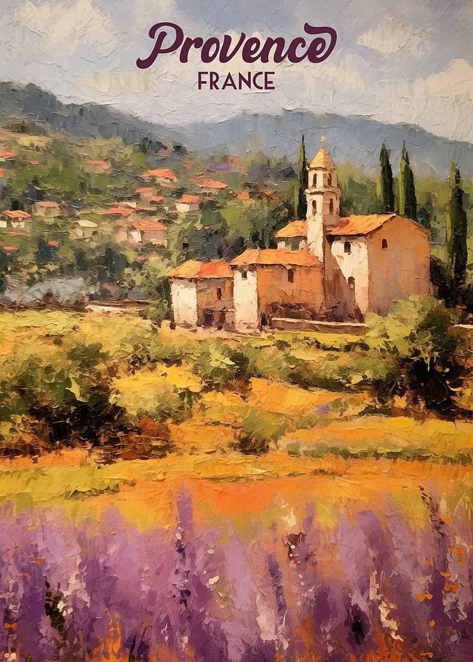 Provence, France Painting
