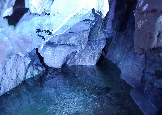 Blue Cave with Wishing Well