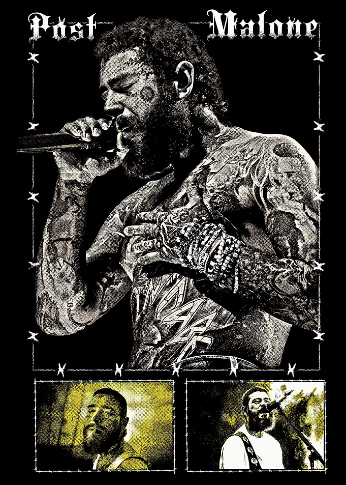 Post Malone Illustration