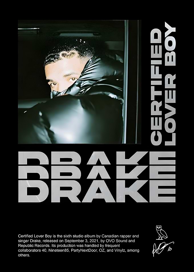 Drake - Certified Lover Boy Album Art
