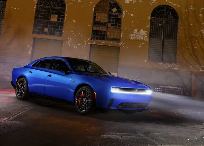 Blue Dodge Charger Sedan