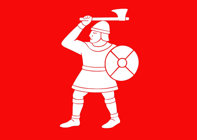 Fighting Man Anglo Saxon Harold Godwinson 1066 Flag