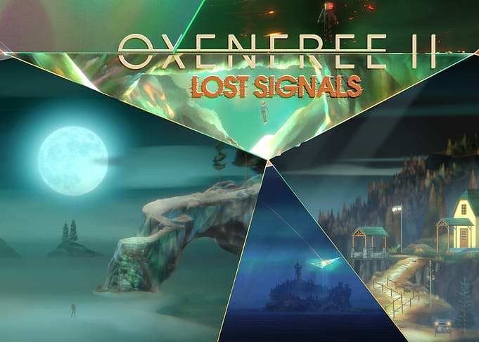 Oxenfree II: Lost Signals - Gameplay Scene Collage