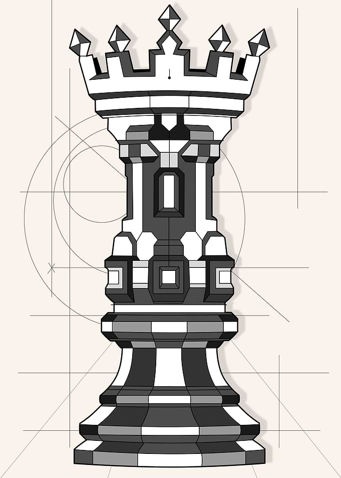 Chess Rook Blueprint