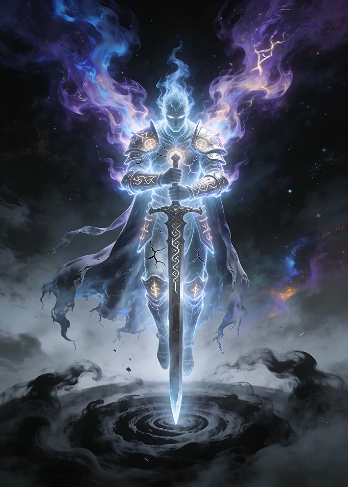 Spectral Knight with Sword