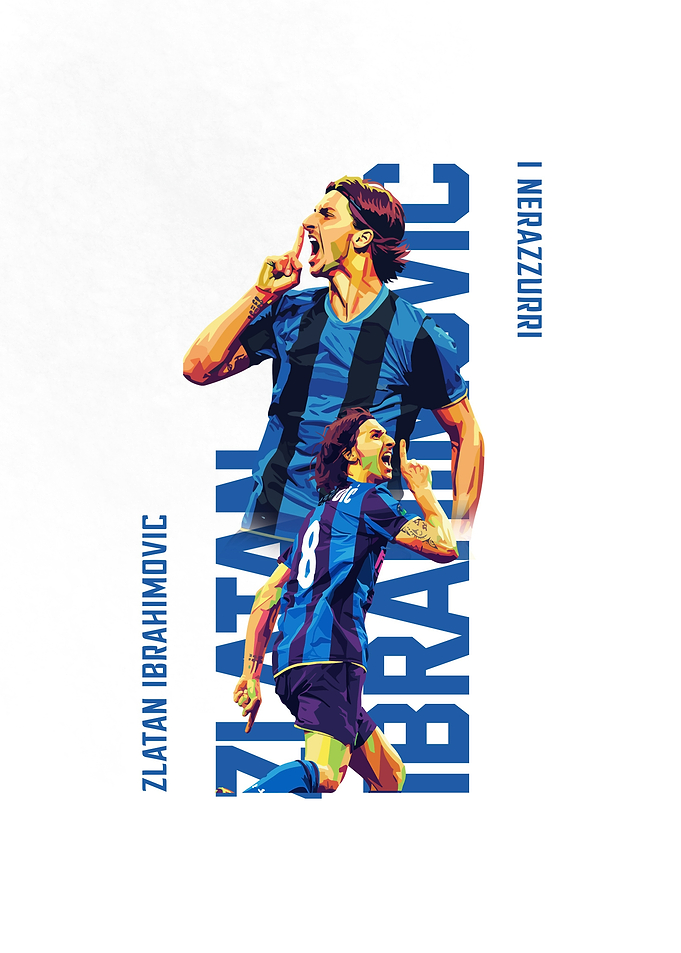 Zlatan Ibrahimovic Illustration