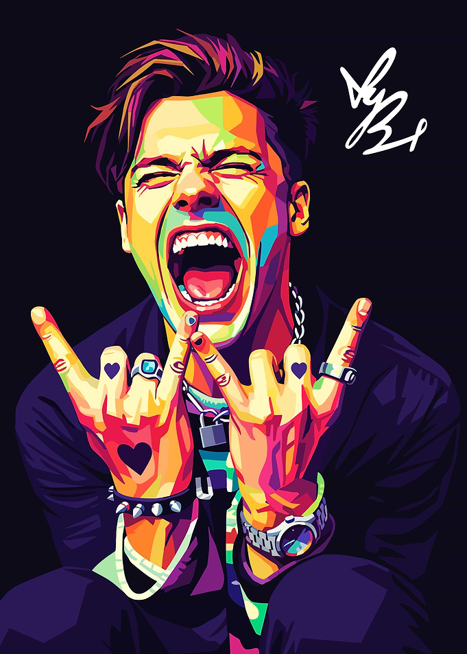 Rocker Portrait