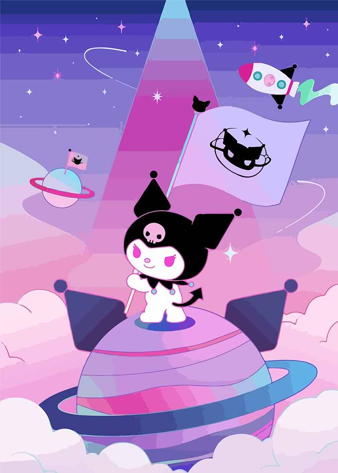 Kuromi in Space