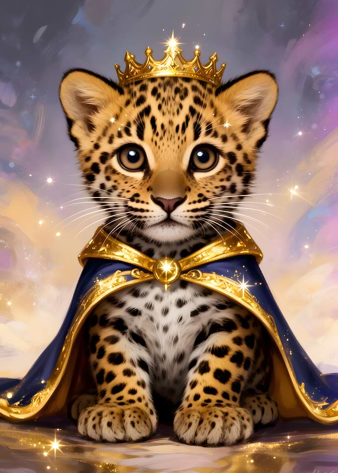 Leopard Cub King