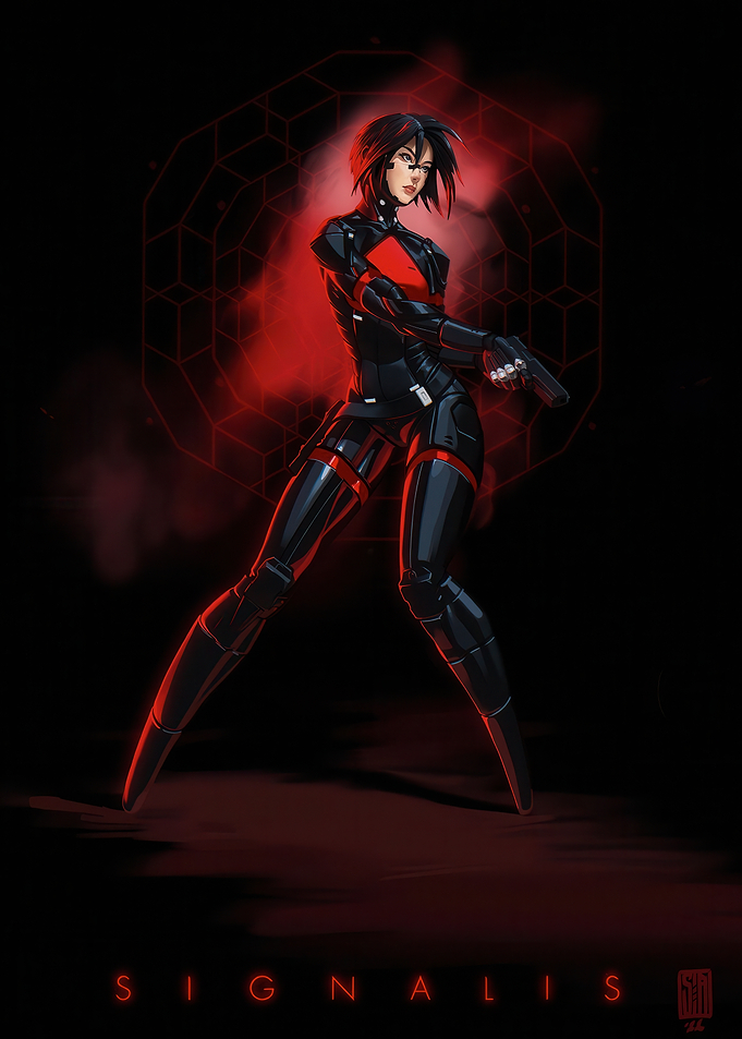 SIGNALIS Character Illustration