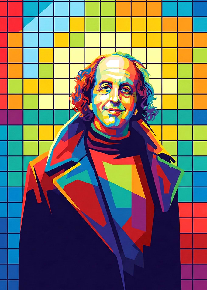 Ghost Subway Wpap Pop Art