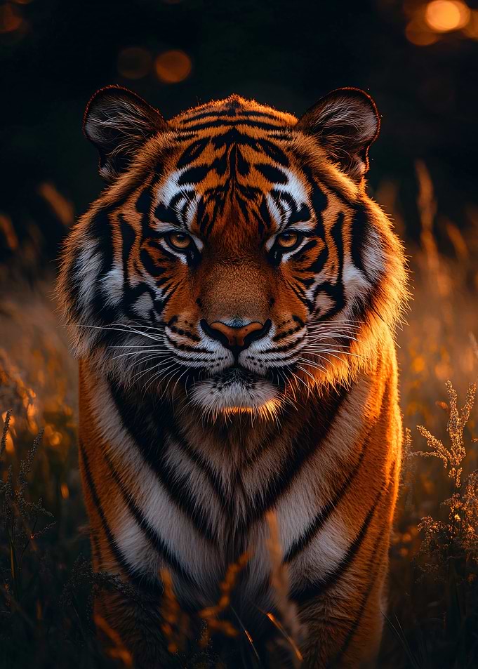 Majestic Tiger Portrait