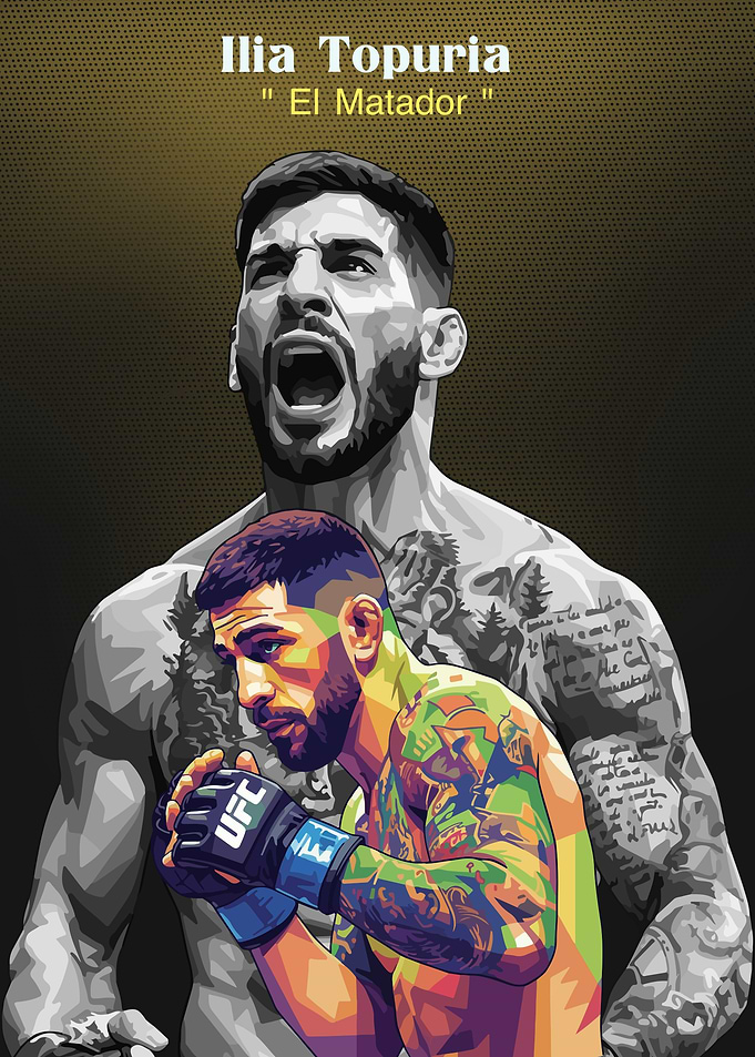 Ilia Topuria 'El Matador' Portrait