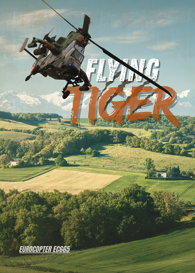 Eurocopter EC665 Flying Tiger Helicopter