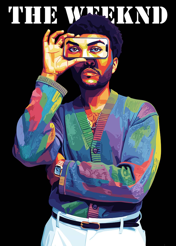 The Weeknd Portrait