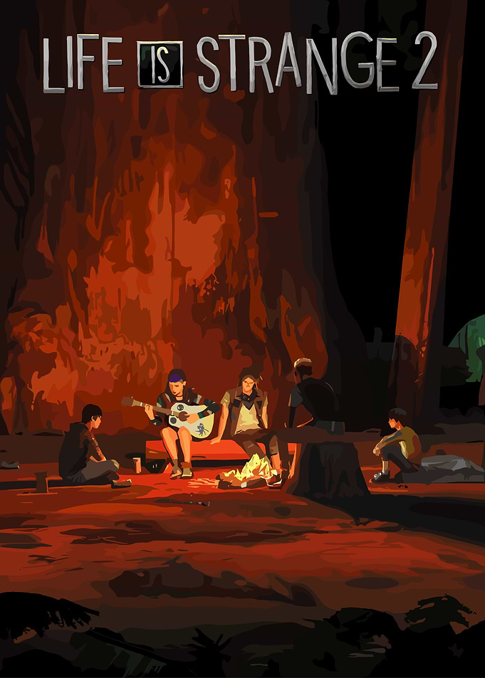 Life is Strange 2 Campfire Scene
