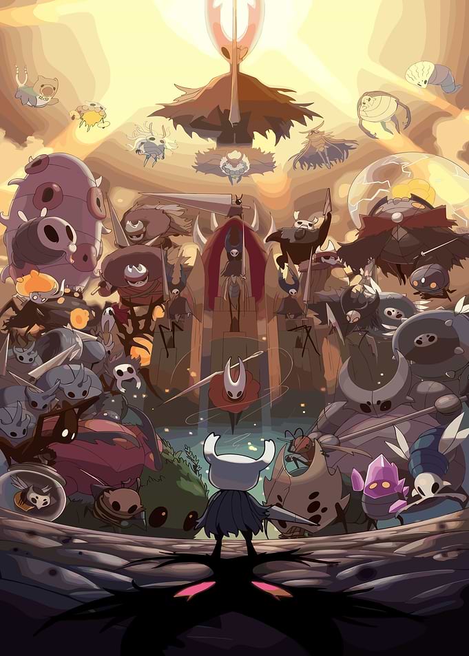 Hollow Knight Character Grouping