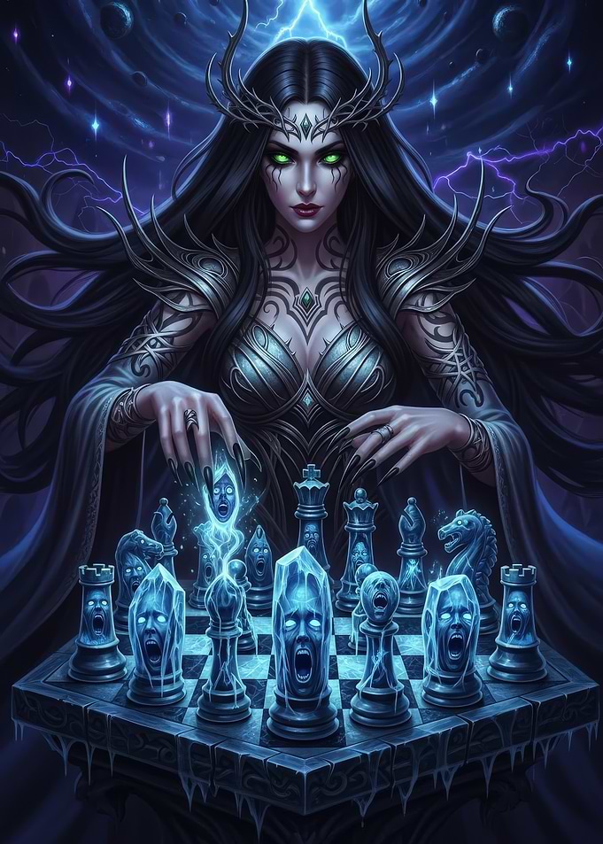 Ice Queen Chess Game