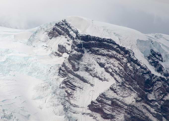 Snowy Mountain Peak