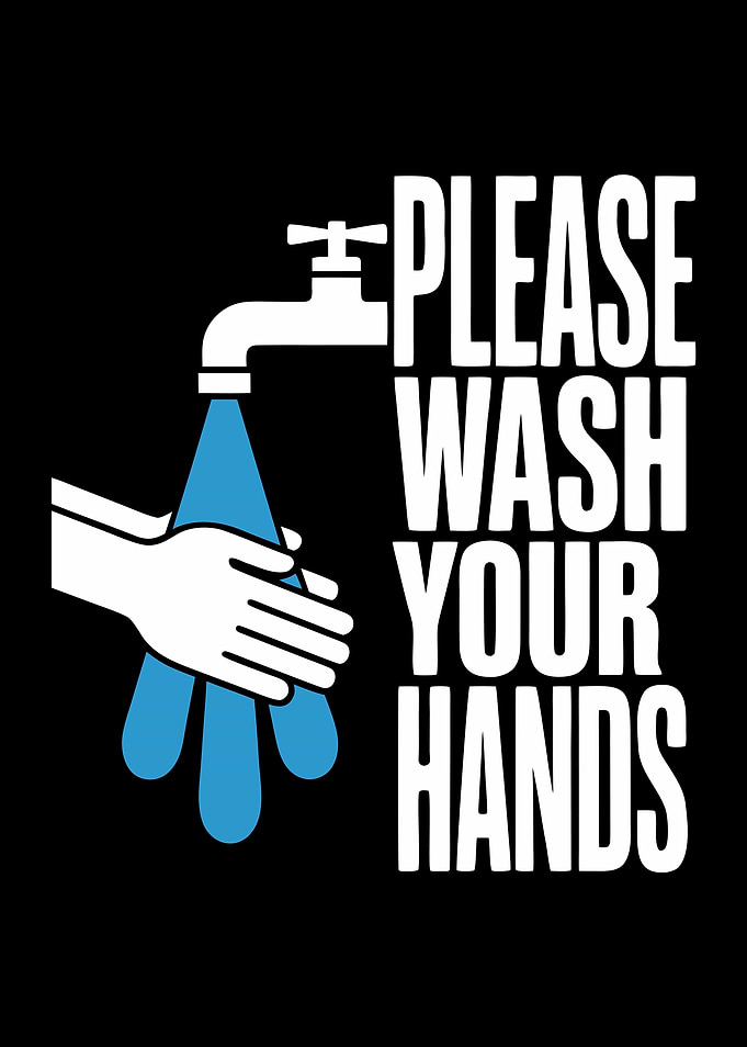 Please Wash Your Hands Sign