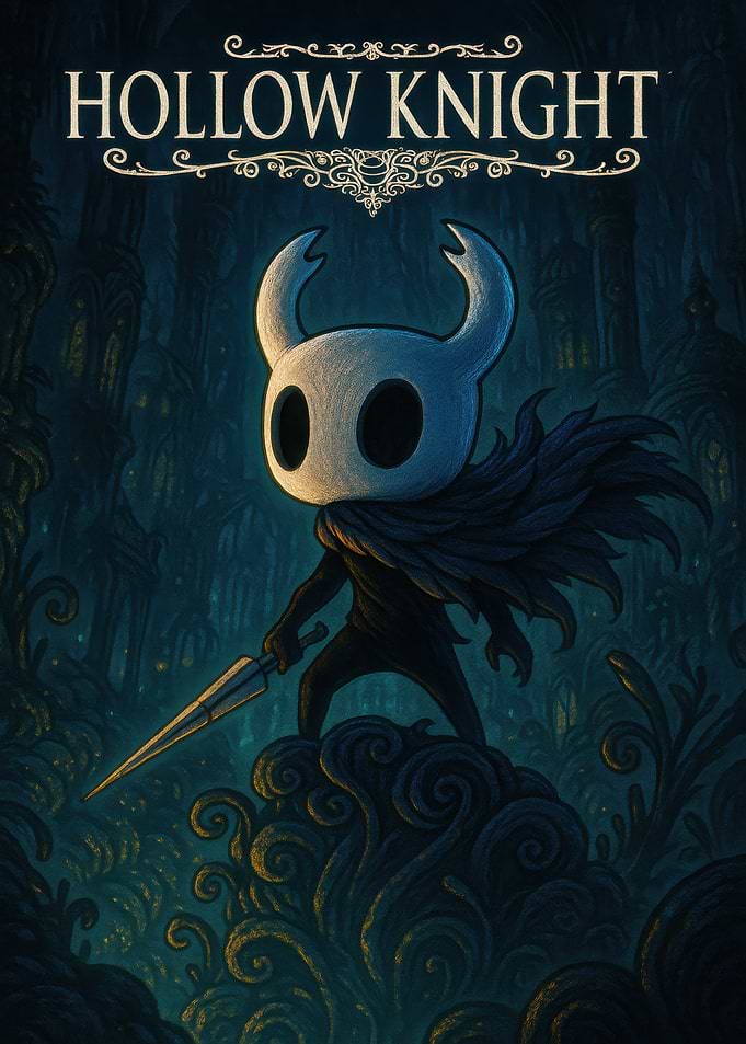 Hollow Knight Game Poster