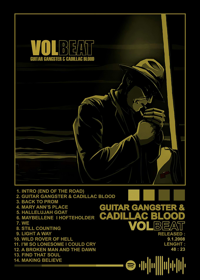 Volbeat - Guitar Gangster Album Art