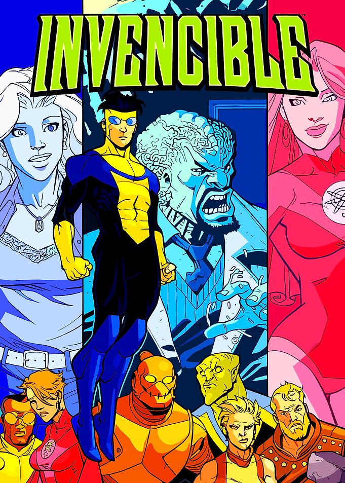 Invincible Comic Book Cover Art