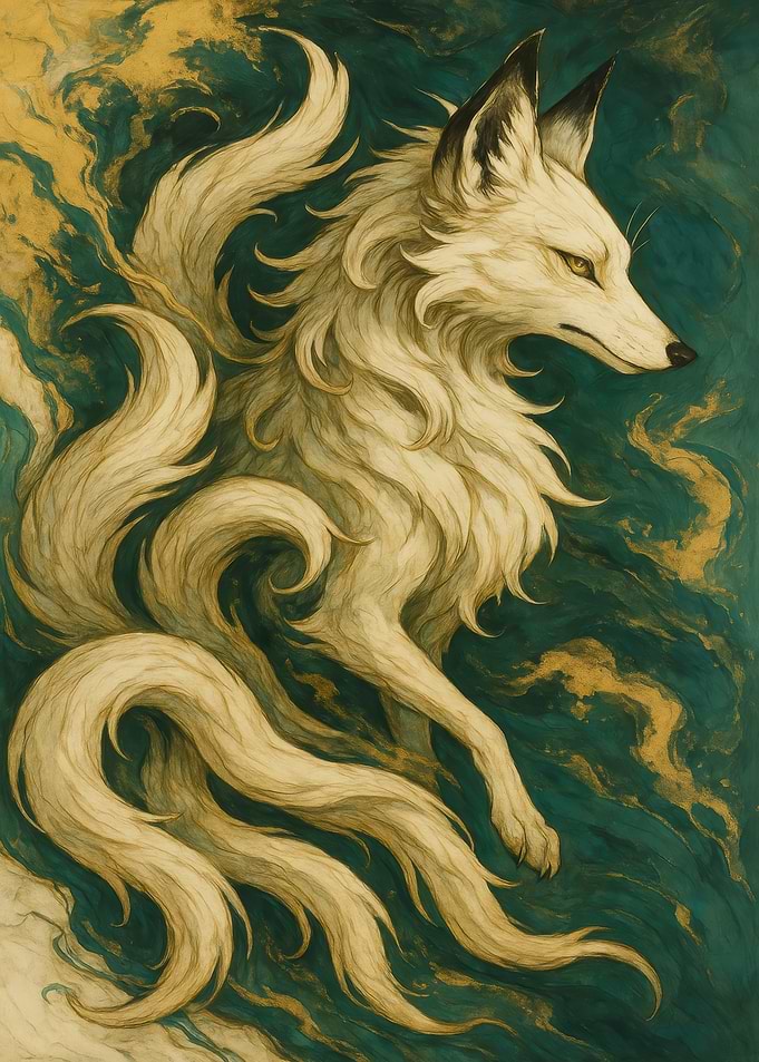 Nine-tailed Fox Illustration