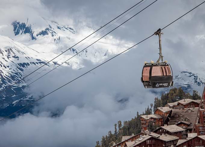 Les Arcs Ski Resort Gondola