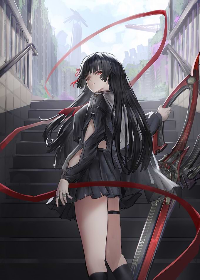 Girl with Sword