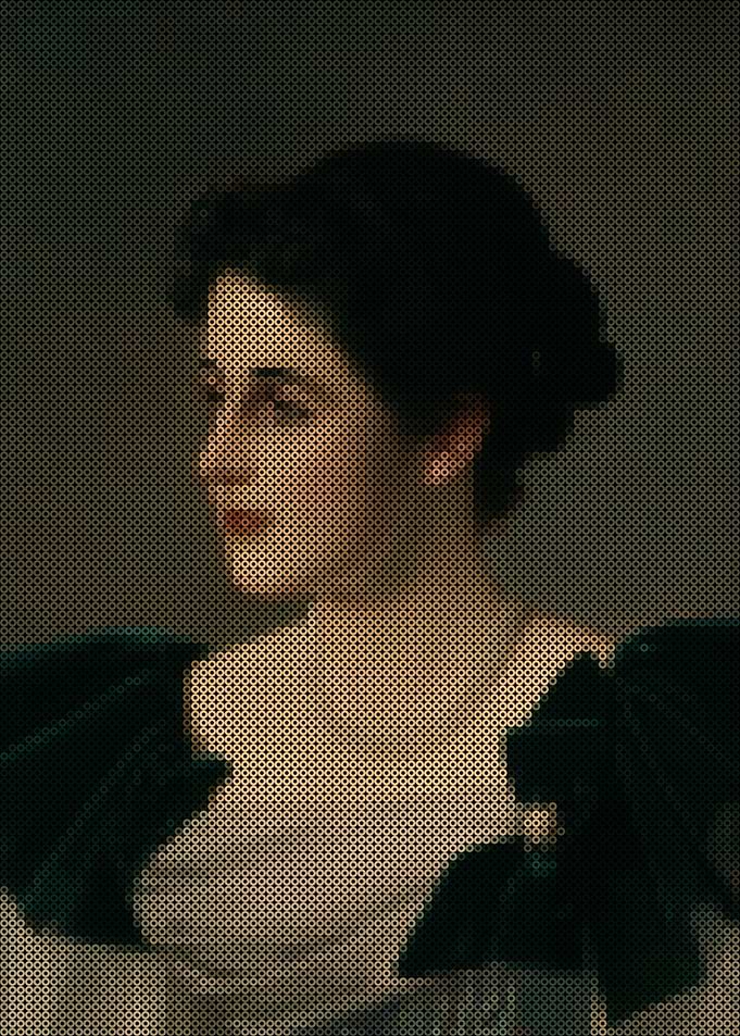 Porträtt Irma von Geijer