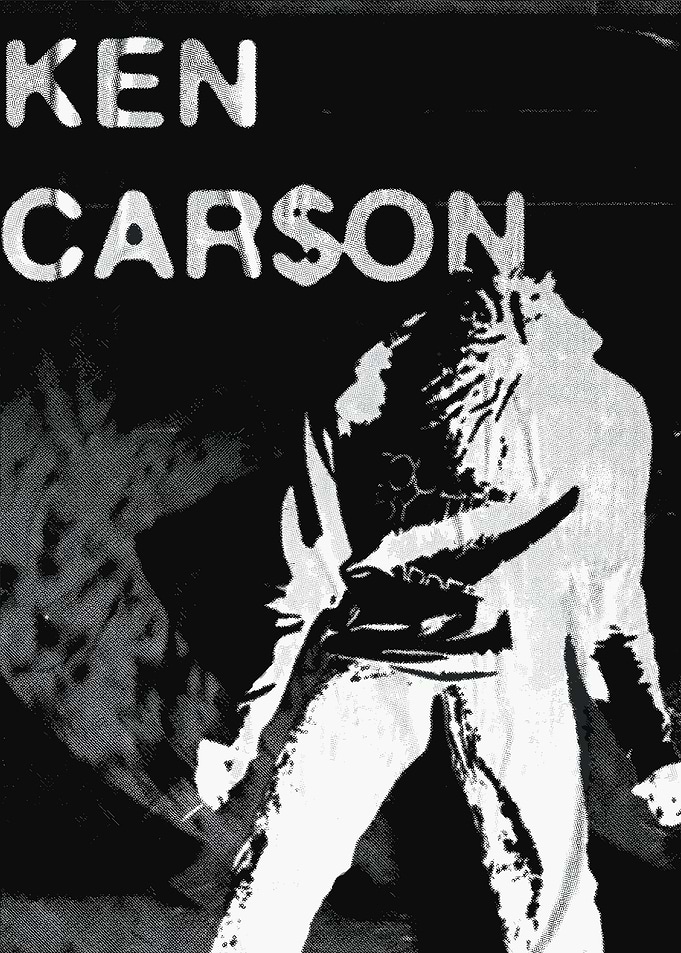 Ken Carson Black and White Portrait
