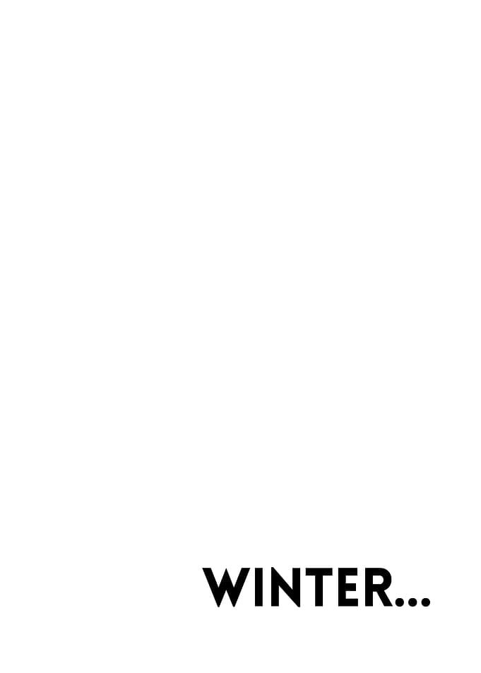 Winter... White background