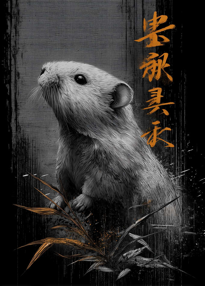 Ukiyo Minimalism Hamster