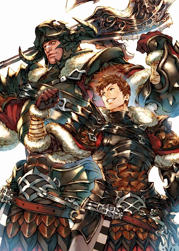 Fantasy Warriors in Detailed Armor